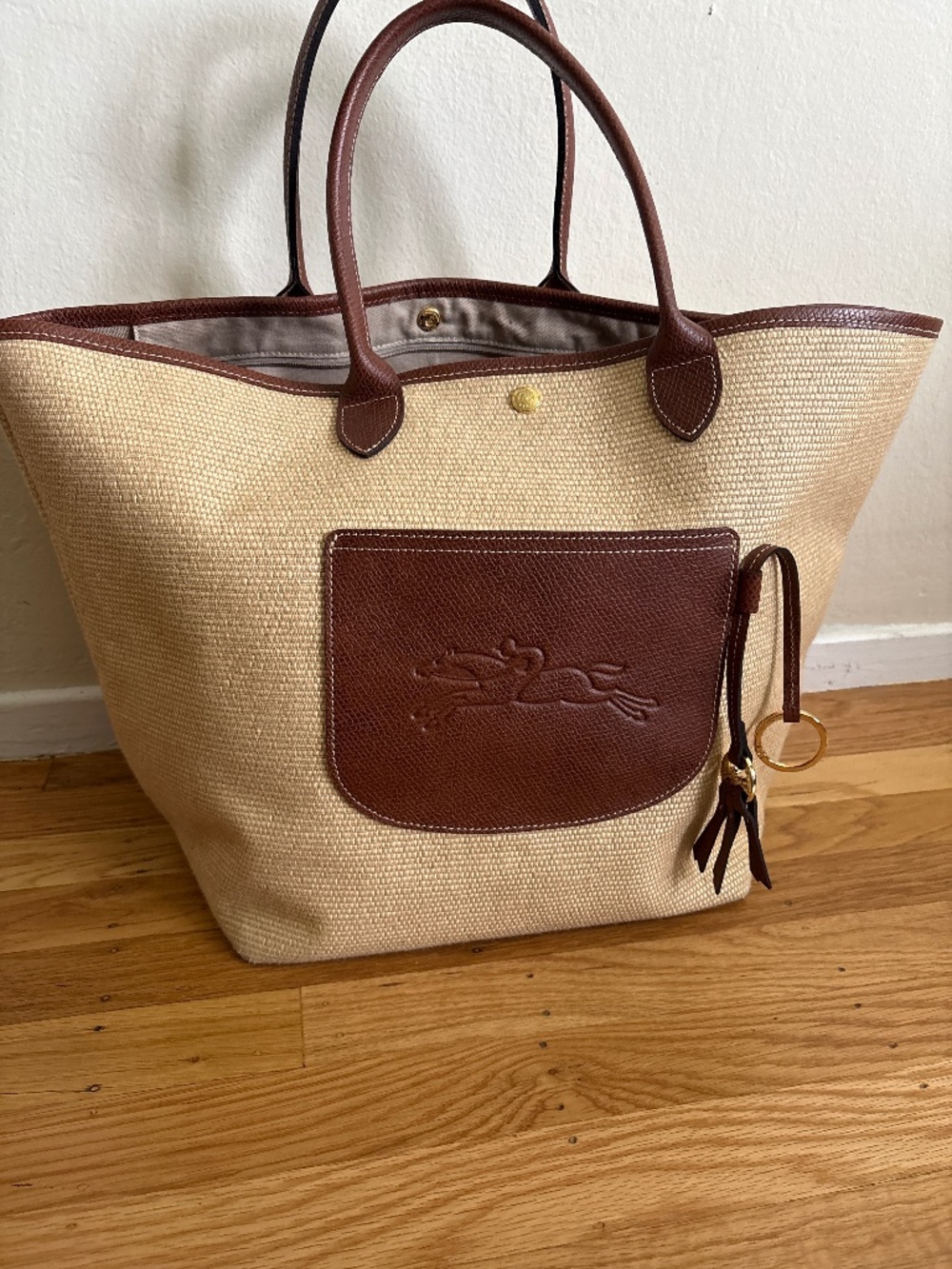 Longchamp Large Le Pliage Panier Tote